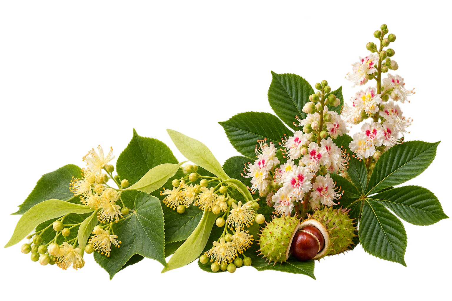 Elemento botanico associato a Miele di Tiglio e Castagno